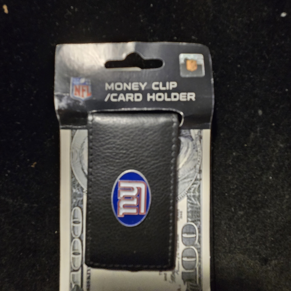 New York Giants New NFL Money Clip Card Holder